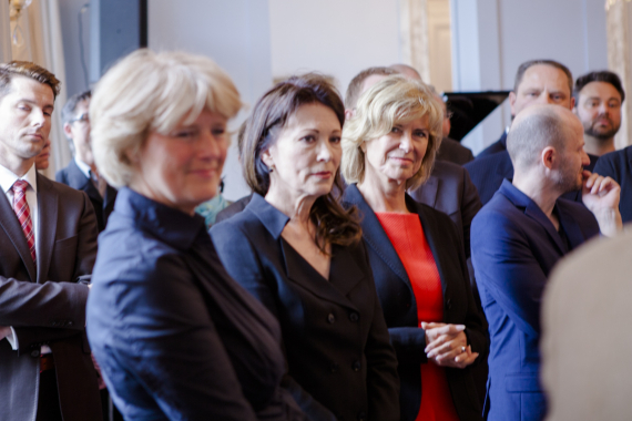 Monika Grütters, Iris Berben und Dagmar G. Wöhrl