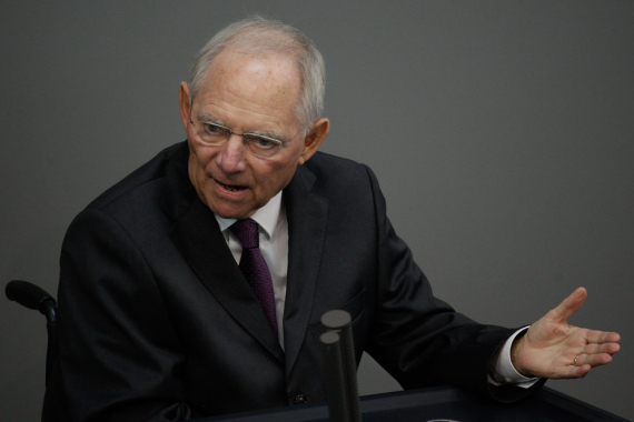 Bundesfinanzminister Wolfgang Schäuble