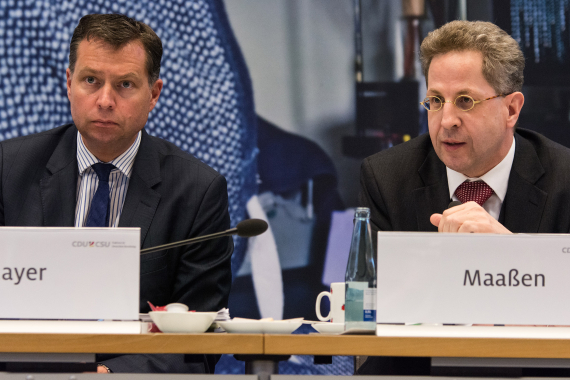 Tag der Inneren Sicherheit Stephan Mayer MdB und Dr. Hans-Georg Maaßen