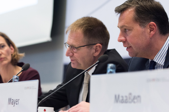 Tag der Inneren Sicherheit Stephan Mayer MdB, Dr. Peter Frank und Tanja Samrotzki