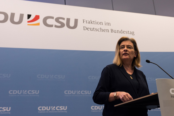 Sabine Weiss MdB Stellvertretende Vorsitzende der CDU/CSU-Fraktion im Deutschen Bundestag