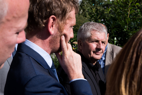 Michael Kretschmer (links) und Roland Jahn