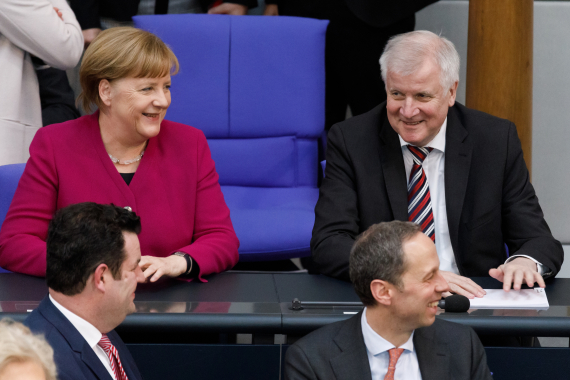 Angela Merkel und Horst Seehofer