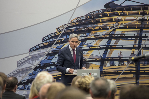 Begrüßung durch Herrn Dr. Stephan Harbarth MdB, Stellvertretender Vorsitzender der CDU/CSU-Fraktion im Deutschen Bundestag