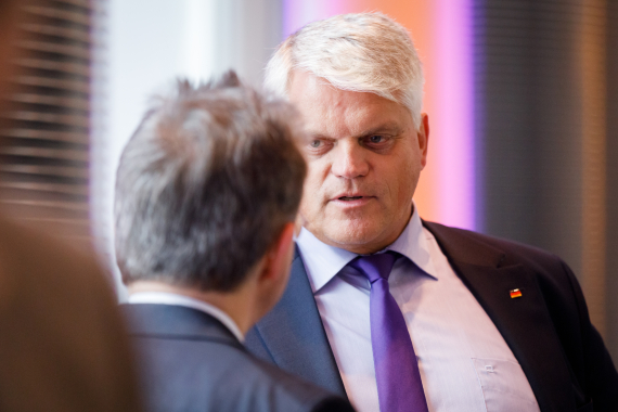 Empfang: Gemeinsam für eine erfolgreiche Entwicklungspolitik. Markus Grübel 