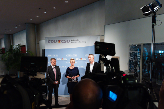 Pressestatement Nadine Schön, Georg Nüßlein und Prof. Dr. Schmidhuber