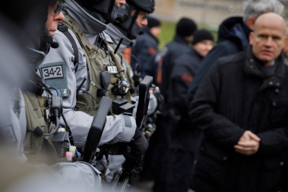 Brinkhaus unterwegs: Besuch bei der Bundespolizei in Blumberg