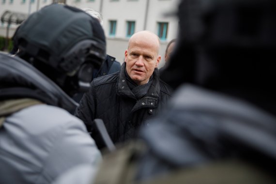 Brinkhaus unterwegs: Besuch bei der Bundespolizei in Blumberg