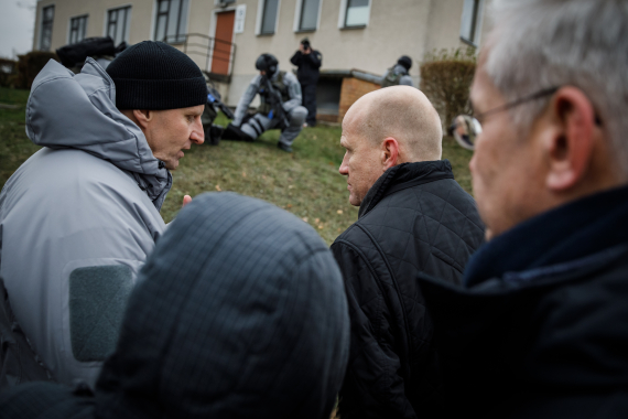 Brinkhaus unterwegs: Besuch bei der Bundespolizei in Blumberg