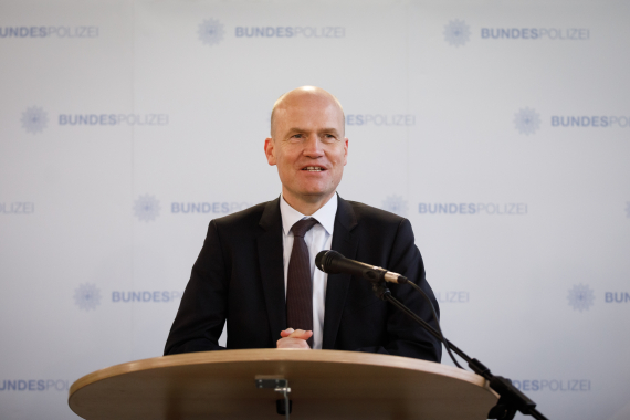 Brinkhaus unterwegs: Besuch bei der Bundespolizei in Blumberg