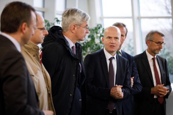 Brinkhaus unterwegs: Besuch bei der Bundespolizei in Blumberg