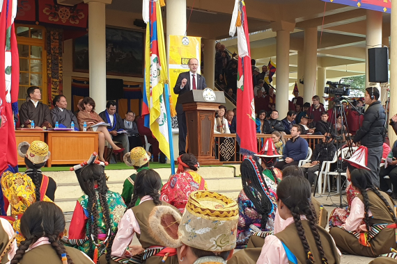 Michael Brand in Tibet