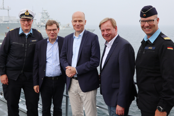 Besuch bei der Deutschen Marine in Eckernförde