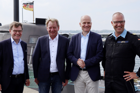 Besuch bei der Deutschen Marine in Eckernförde