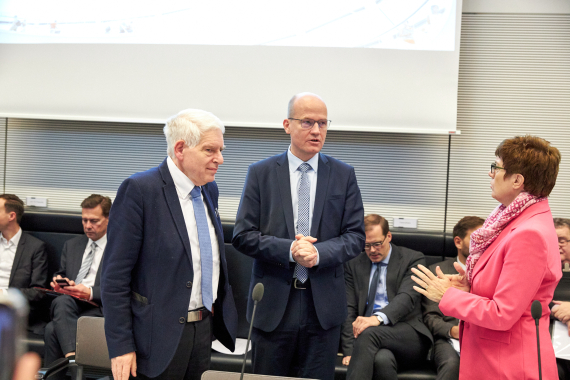 Fraktionssitzung 25. November 2019 mit Josef Schuster, Präsident des Zentralrates der Juden in Deutschland