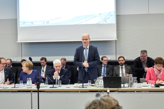 Fraktionssitzung 25. November 2019 mit Josef Schuster, Präsident des Zentralrates der Juden in Deutschland	