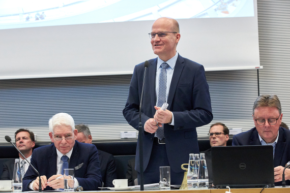 Fraktionssitzung 25. November 2019 mit Josef Schuster, Präsident des Zentralrates der Juden in Deutschland	