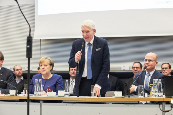 Fraktionssitzung 25. November 2019 mit Josef Schuster, Präsident des Zentralrates der Juden in Deutschland	
