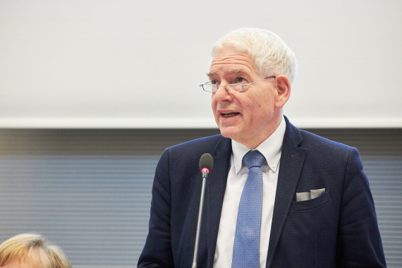 Fraktionssitzung 25. November 2019 mit Josef Schuster, Präsident des Zentralrates der Juden in Deutschland	