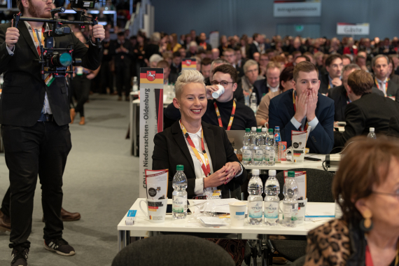 Die Fraktion auf dem CDU-Parteitag in Leipzig