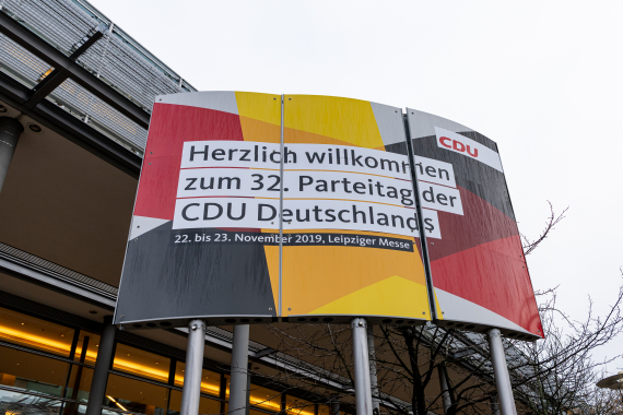 Die Fraktion auf dem CDU-Parteitag in Leipzig