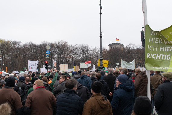 Bauerndemo | 26. November 2019 am Brandenburger Tor	