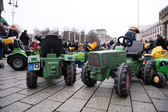 Bauerndemo | 26. November 2019 am Brandenburger Tor	