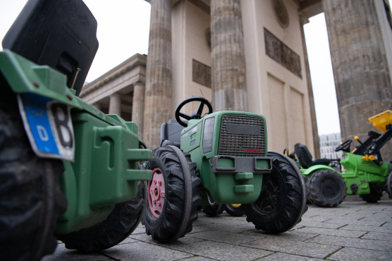 Bauerndemo | 26. November 2019 am Brandenburger Tor	