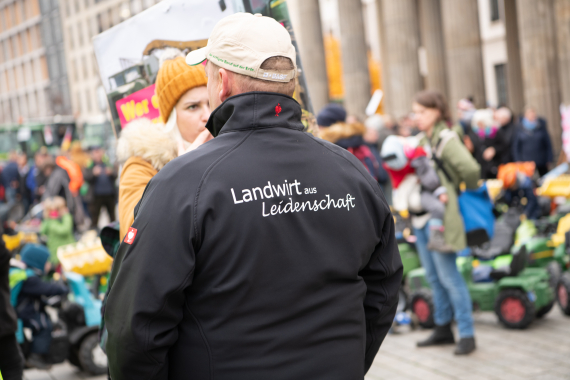 Bauerndemo | 26. November 2019 am Brandenburger Tor	