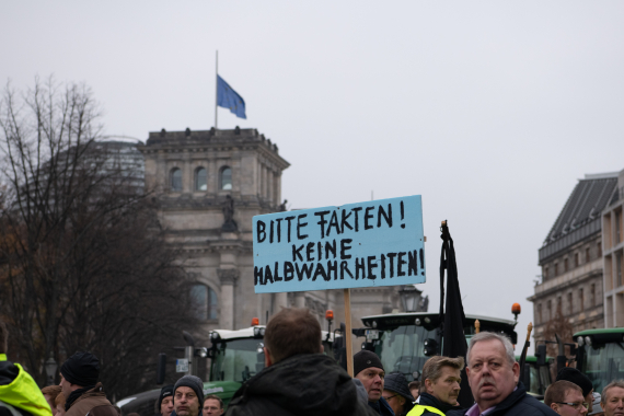 Bauerndemo | 26. November 2019 am Brandenburger Tor	