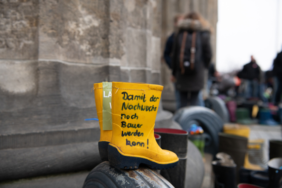 Bauerndemo | 26. November 2019 am Brandenburger Tor	