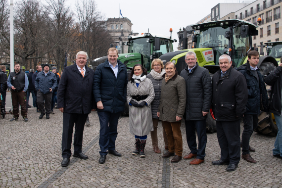 Bauerndemo | 26. November 2019 am Brandenburger Tor	