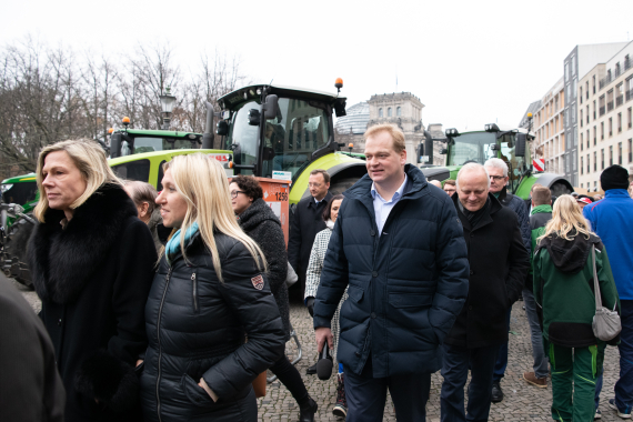 Bauerndemo | 26. November 2019 am Brandenburger Tor	