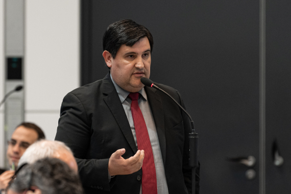 Lic. Roberto Carlos Maidana Barrios,  Botschafter der Republik Paraguay in der Bundesrepublik Deutschland