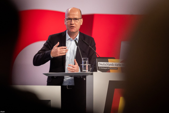 Die Fraktion auf dem CDU-Parteitag in Leipzig