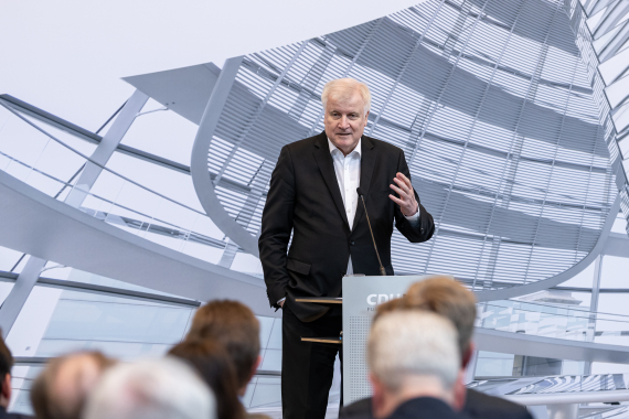 Horst Seehofer Bundesminister des Innern, für Bau und Heimat