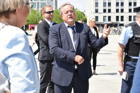 Vor-Ort-Besuch bei der Bundespolizei in Berlin