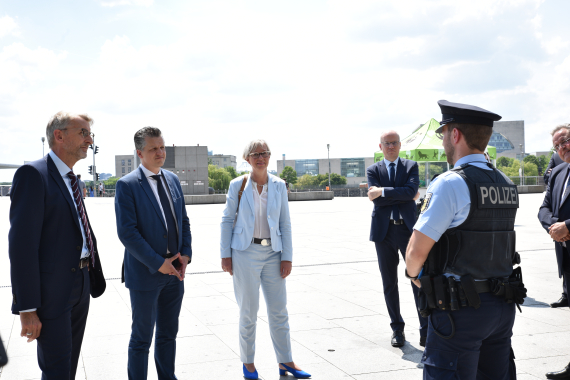 Vor-Ort-Besuch bei der Bundespolizei in Berlin