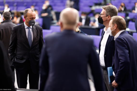 Fraktionssitzung vor der 17. Bundesversammlung