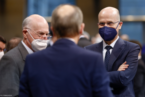 Fraktionssitzung vor der 17. Bundesversammlung