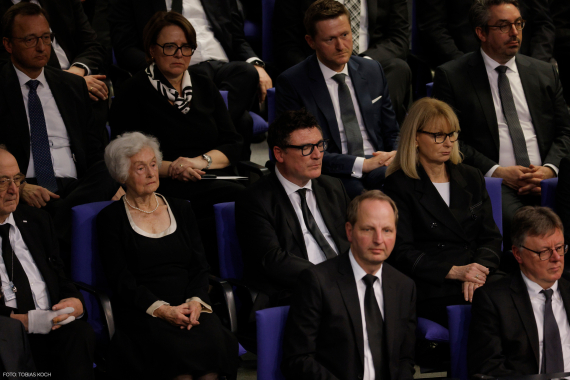 Trauerstaatsakt für Wolfgang Schäuble im Bundestag