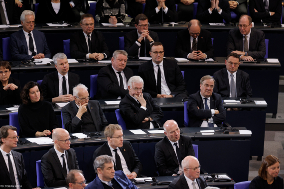 Trauerstaatsakt für Wolfgang Schäuble im Bundestag