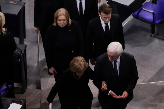 Trauerstaatsakt für Wolfgang Schäuble im Bundestag	