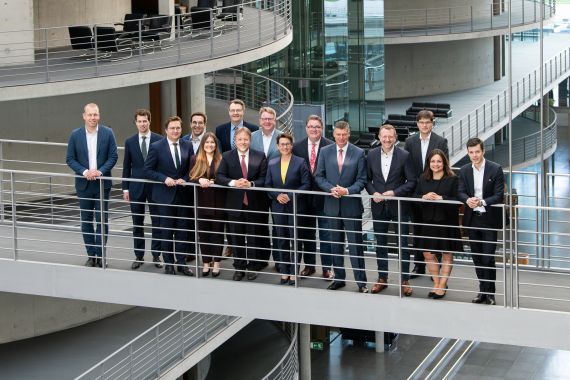 Gruppenbild der Arbeitsgruppe Recht und Verbraucherschutz