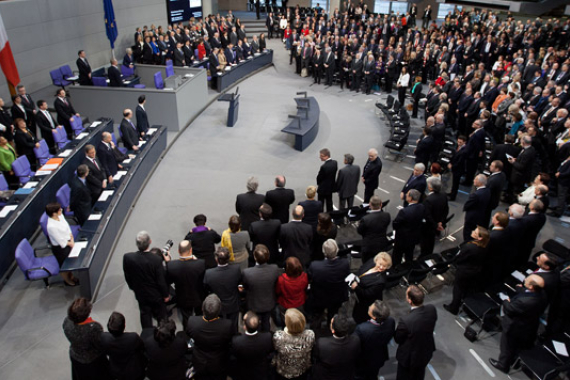Gemeinsame Plenarsitzung von Assemblée Nationale und Deutschem Bundestag anlässlich des 50. Jahrestages der Unterzeichnung des Elysée-Vertrages (Foto: Tobias Koch)