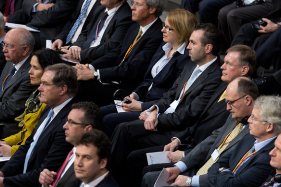 Gemeinsame Plenarsitzung von Assemblée Nationale und Deutschem Bundestag anlässlich des 50. Jahrestages der Unterzeichnung des Elysée-Vertrages (Foto: Tobias Koch)