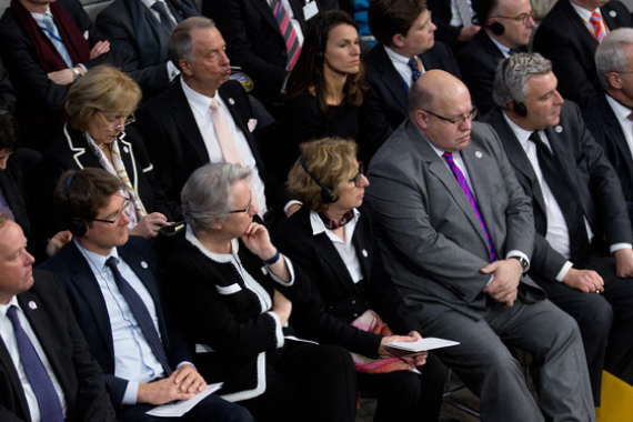 Gemeinsame Plenarsitzung von Assemblée Nationale und Deutschem Bundestag anlässlich des 50. Jahrestages der Unterzeichnung des Elysée-Vertrages (Foto: Tobias Koch)