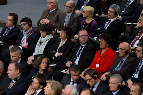 Gemeinsame Plenarsitzung von Assemblée Nationale und Deutschem Bundestag anlässlich des 50. Jahrestages der Unterzeichnung des Elysée-Vertrages (Foto: Tobias Koch)