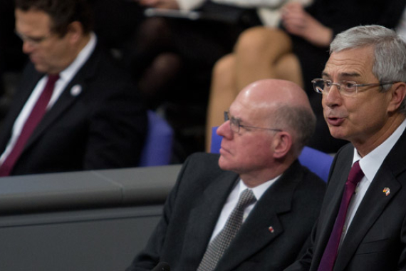 Gemeinsame Plenarsitzung von Assemblée Nationale und Deutschem Bundestag anlässlich des 50. Jahrestages der Unterzeichnung des Elysée-Vertrages (Foto: Tobias Koch)