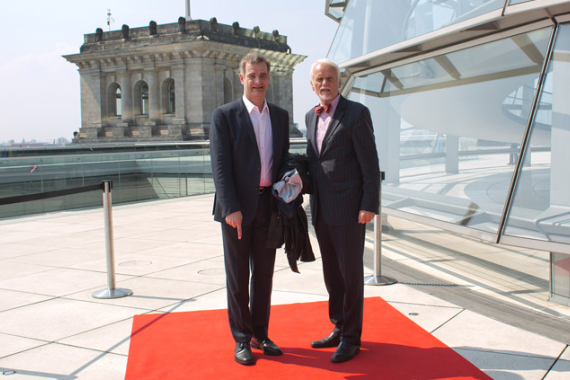 Heinrich Schafmeister (links) und Wolfgang Börnsen (Foto: Tobias Koch)